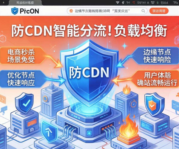 电商高防CDN：铸就秒杀场景坚不可摧的安全防护壁垒