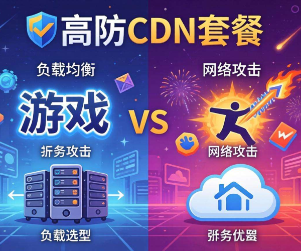 游戏高防CDN套餐大比拼：各型号优势对比全解析