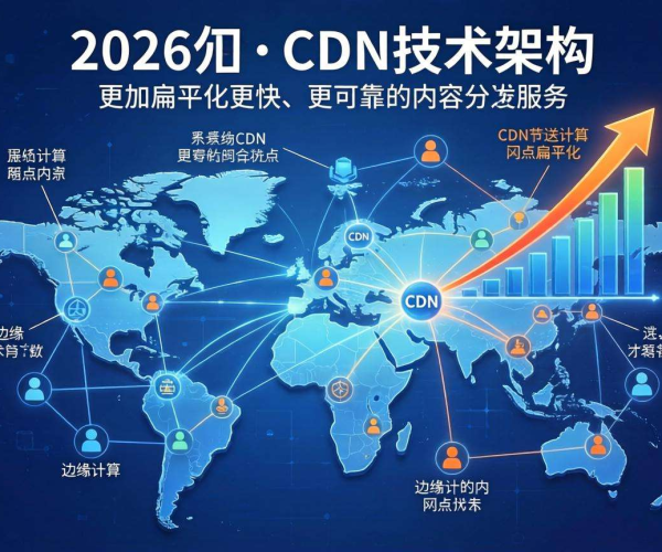 2026年CDN技术架构演进趋势：创新突破与未来发展方向