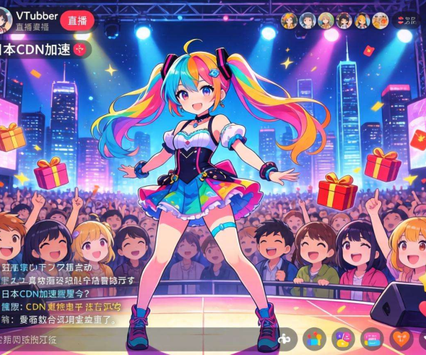 日本CDN加速助力vTuber直播，同时观看人数创新高