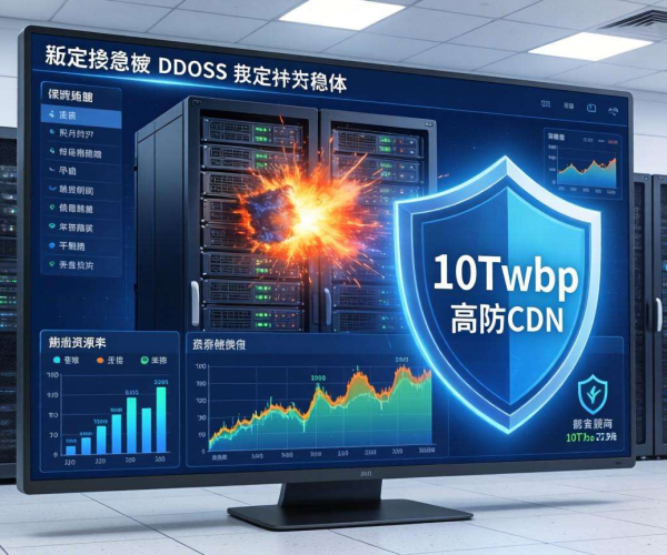 高防CDN 10T防护量级：为大型平台撑起坚实安全屏障