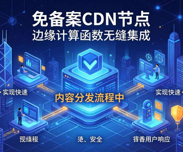 香港免备案CDN节点能否支持边缘计算函数探讨