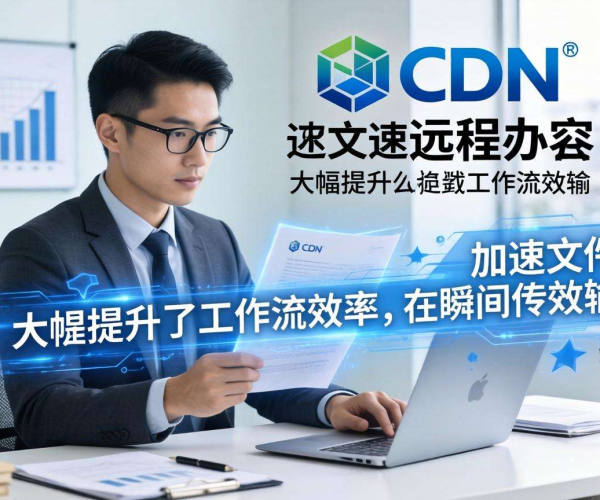 亚太CDN助力远程办公，实现文件传输快速加速