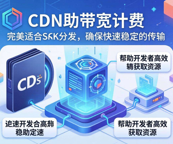 CDN按带宽计费：为SDK分发提供高效、经济的解决方案