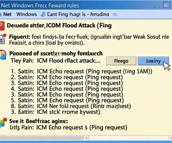 ICMP Flood攻击防护：实用netsh命令解析与操作指南
