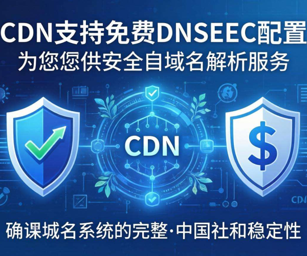 香港CDN是否支持免费DNSSEC配置？