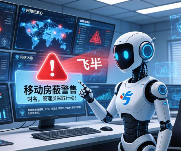 域名移动屏蔽的监控报警如何与飞书机器人联动