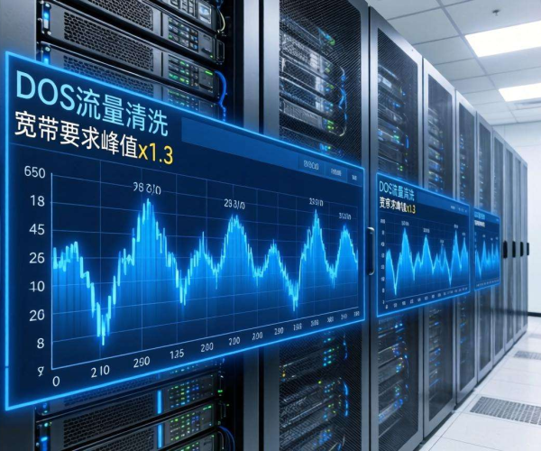 DDoS流量清洗：带宽要求峰值为何需设定为x1.3