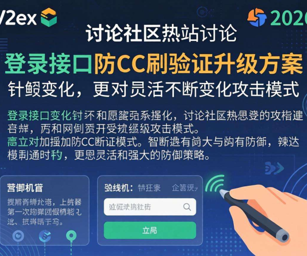 登录接口防CC刷验证升级方案讨论：2026年V2EX热帖汇总