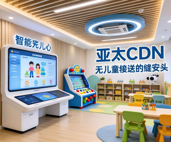 亚太CDN助力智慧托育：高效实现幼儿接送数据精准采集