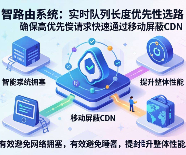 移动屏蔽CDN下智能路由能否实现实时队列长度优先级选路