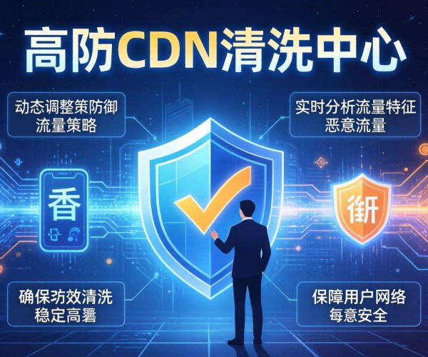 香港高防CDN清洗中心：能否按流量特征进行动态调参？