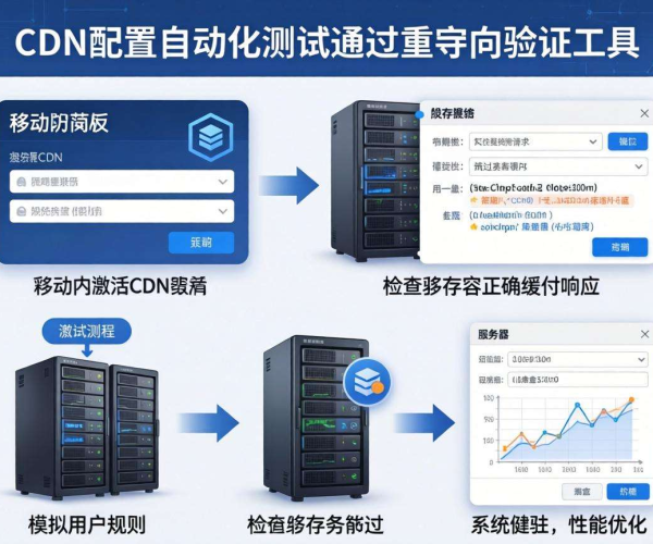 域名移动屏蔽后 CDN 配置自动化测试的方法与要点
