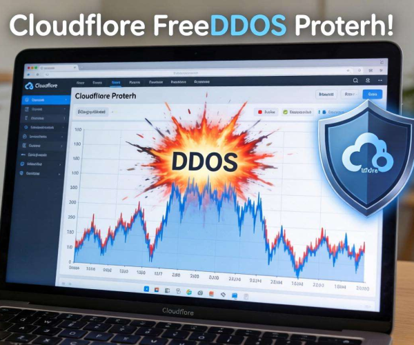 Cloudflare DDoS防护免费版够用吗？实测数据来揭秘
