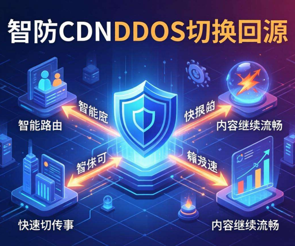 高防CDN与高防服务器对比：哪个切换回源速度更快？