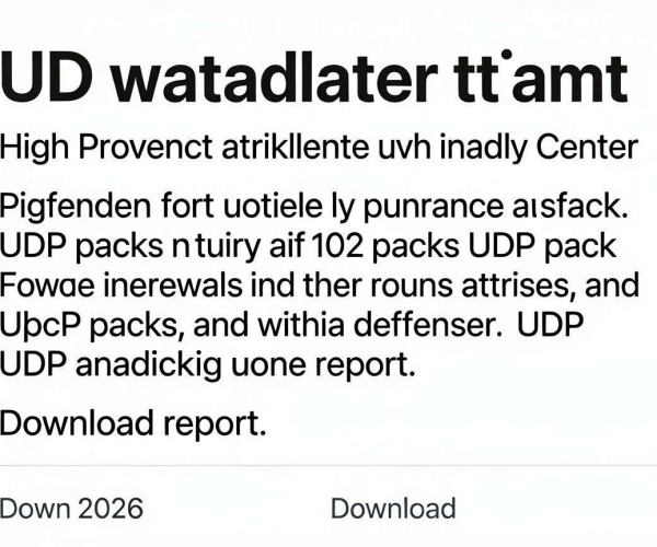 UDP Flood攻击高防清洗能否直接丢弃所有UDP包及2026副作用评估报告下载