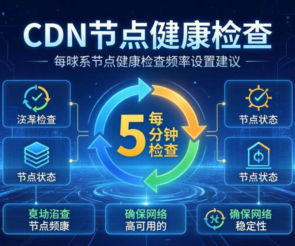 CDN节点健康检查频率设置建议：平衡效率与精准的关键考量