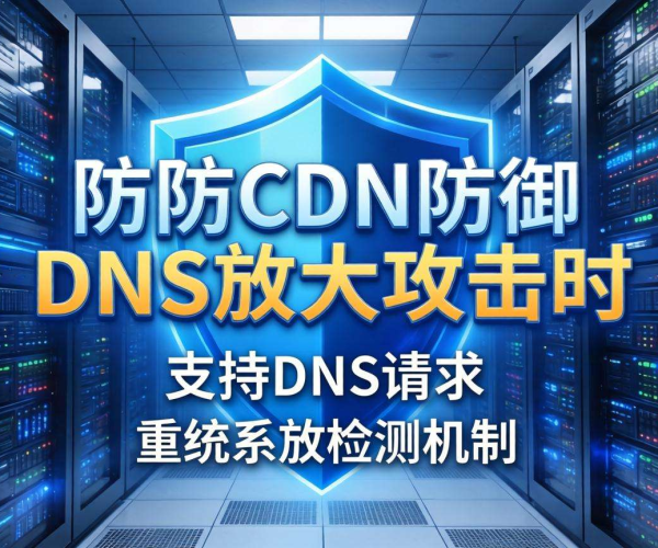 高防CDN防御DNS放大攻击：是否支持DNS请求重放检测？