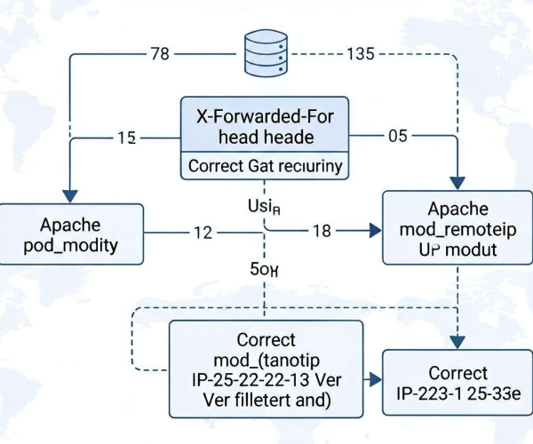 CDN X-Forwarded-For获取正确值方法及Apache mod_remoteip 2026配置