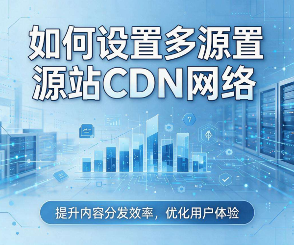 多源站CDN配置全流程实操教程 新手部署避坑指南