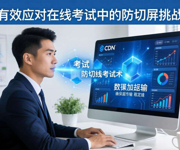 亚太CDN：为在线考试防切屏保驾护航，实现数据加速新突破