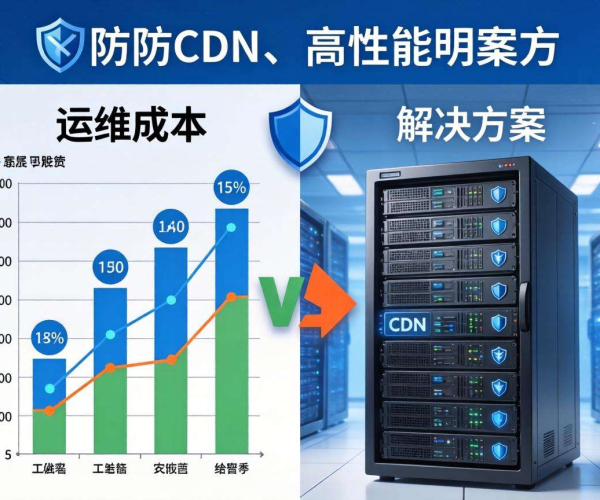 高防CDN与高防服务器对比：运维成本差异大揭秘