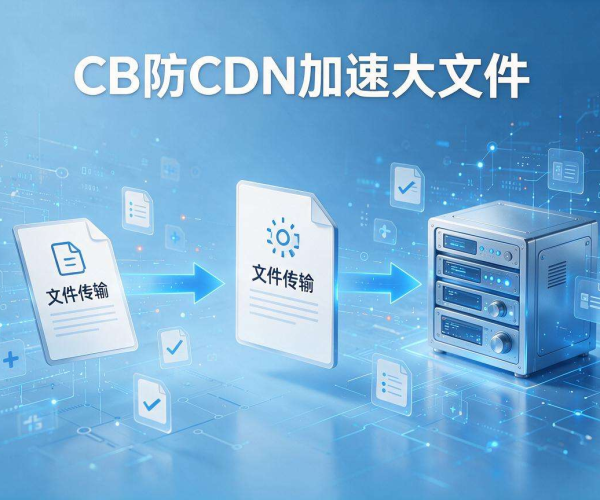 高防CDN加速大文件传输 兼顾极致速度与安全防护