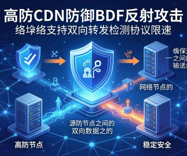 高防CDN防御BFD反射攻击时是否支持双向转发检测协议限速