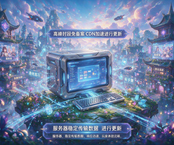 免备案CDN加速游戏更新 告别备案繁琐高效提速省心