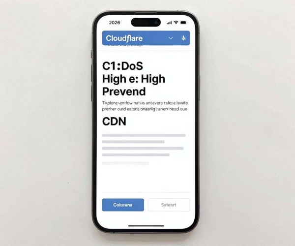 DDoS高防与CDN区别,一张图保存,手机版Cloudflare博客2026
