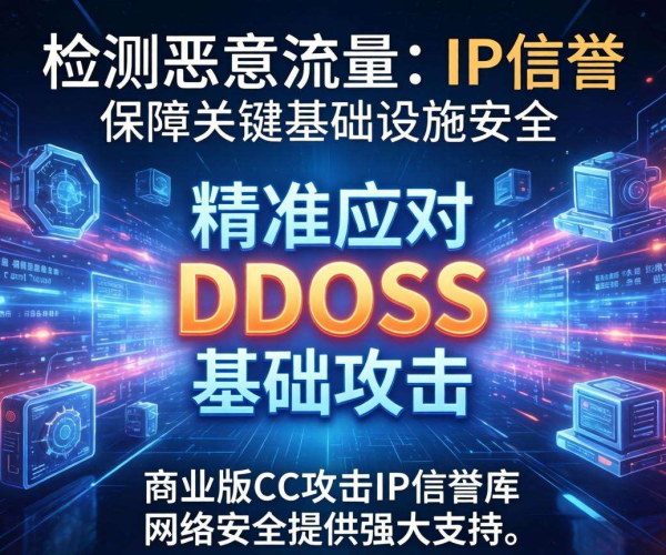代理CC攻击IP信誉库商业版：精准防控，为企业网络安全保驾护航