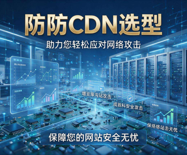 高防CDN选型要点：全方位考量，选出最适合你的防护方案