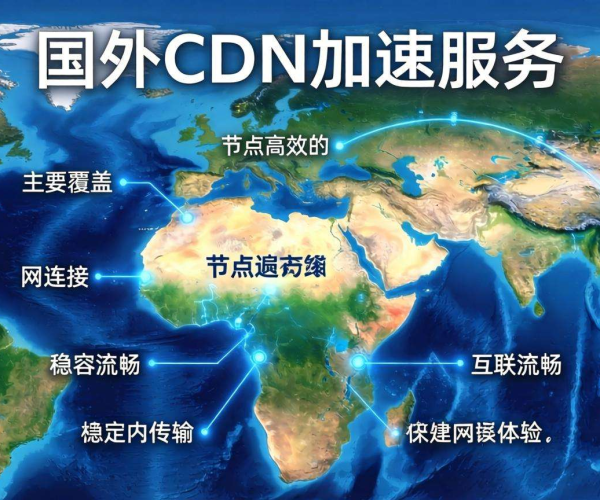 海外CDN加速服务商怎么选？这些节点覆盖非洲的值得关注