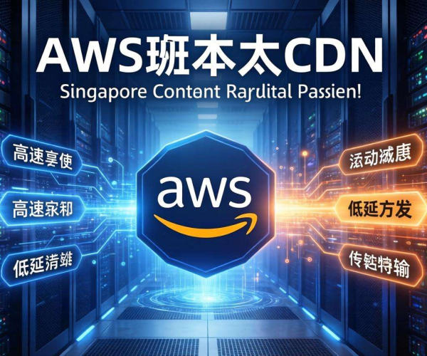 AWS亚太CDN新加坡节点：极速体验，解锁高效网络新速度