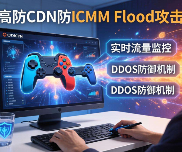 游戏高防CDN：有效抵御ICMP Flood保障游戏稳定运行