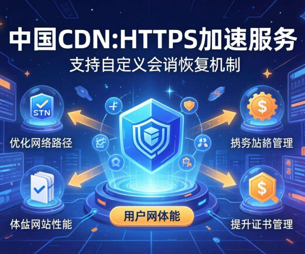 国内CDN的HTTPS加速是否支持自定义会话恢复