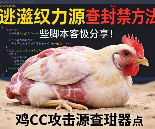 肉鸡CC攻击源查封禁方法大揭秘:脚本分享来袭