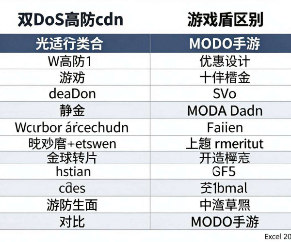 DDoS高防CDN与游戏盾对比：哪个更适配2026年出海MOBA手游