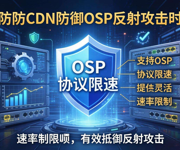 高防CDN防御OSPF反射攻击：是否支持OSPF协议限速探究