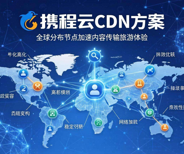 携程云：CDN在文旅领域的创新方案设计模板探索