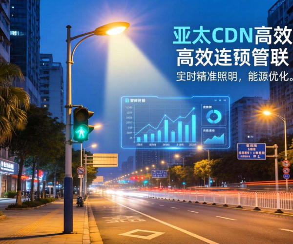 亚太CDN赋能智慧照明：实现路灯控制数据高效采集