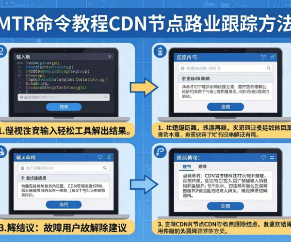 CDN节点路由跟踪：mtr方法命令详细教程