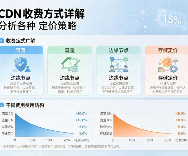 CDN收费方式详解：全面剖析计费模式与要点