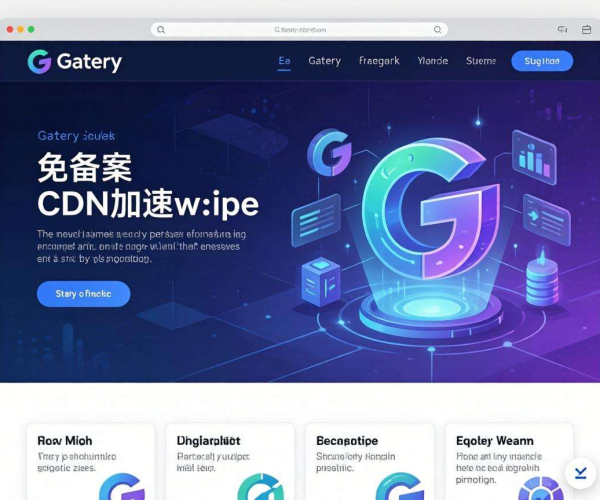 免备案CDN助力Gatsby静态站搭建与使用攻略