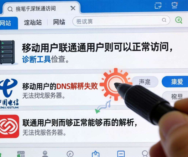 电信联通正常但移动打不开,探究DNS可能存在的原因