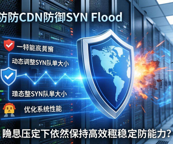 高防CDN防御SYN Flood时是否支持SYN队列调整