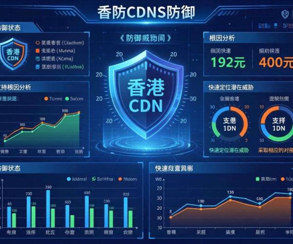 香港高防CDN防御报表：是否支持根因分析引关注
