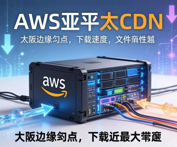 AWS亚太CDN大阪节点：极速体验，解锁网络加速新境界