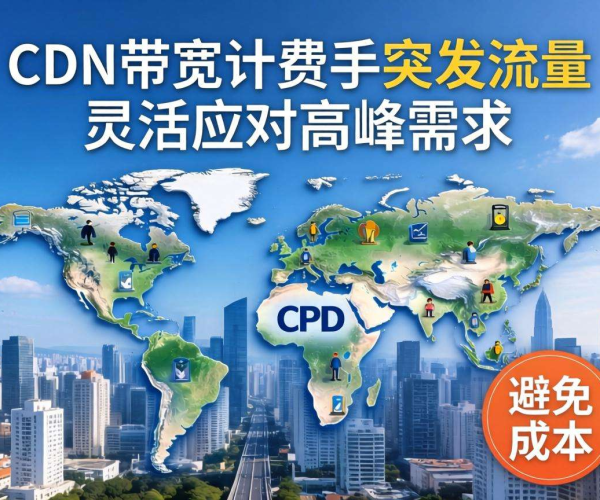 CDN按带宽计费是否适合应对突发流量？