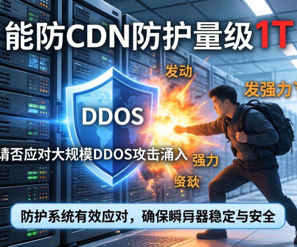 高防CDN防护量级1T够不够？解析不同场景下的防护需求